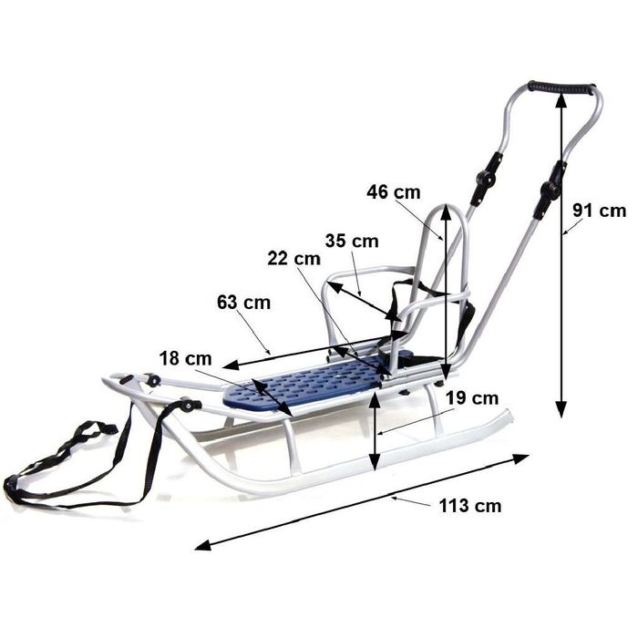 Польські санки adbor piccolino