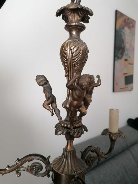 Люстра бронза Італія