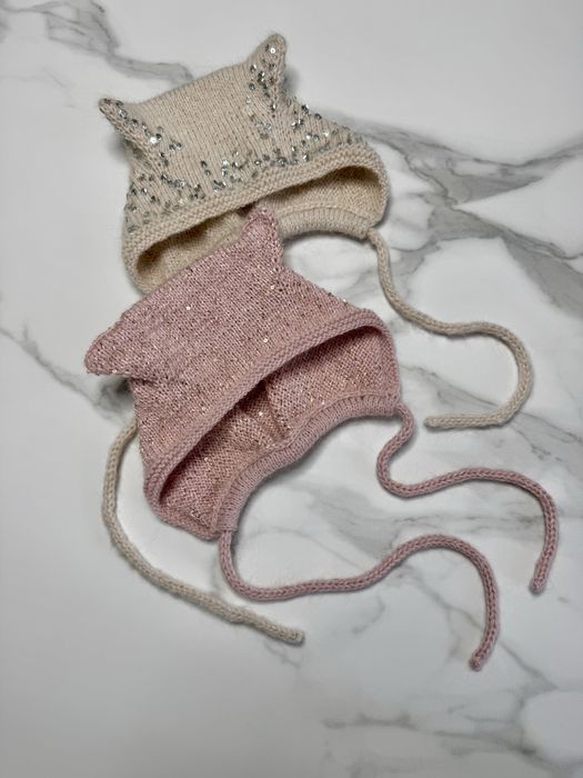 Шапочки Котики. Ручна робота.