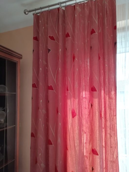 Zasłony w serduszka