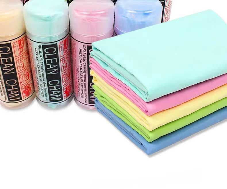 Для миття автомобіля ганчірка зі штучної замші мікрофібра 65x42