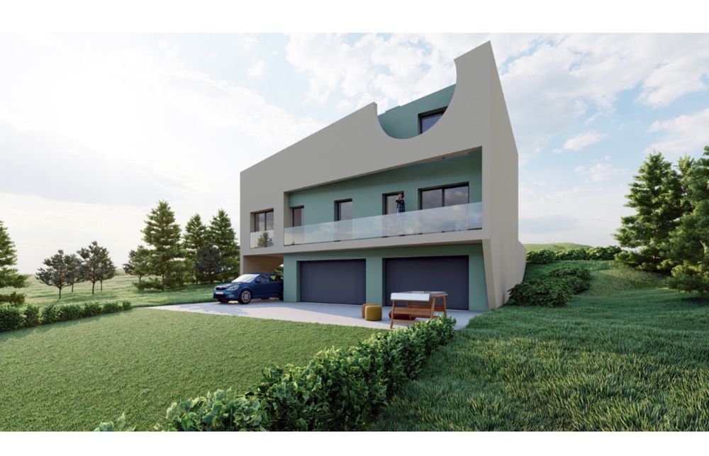 Terreno  1300m com projecto aprovado