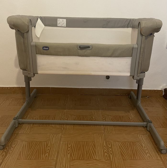 Chicco Next2Me - Magic Evo, Berço Co-sleeping, Praticamente Novo, Cinza, Cama Bebé.