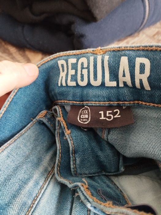 Spodnie jeansowe r 152