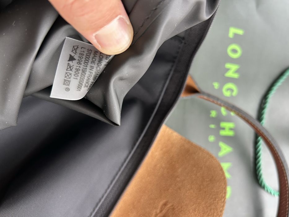 Longchamp torebka czarna L