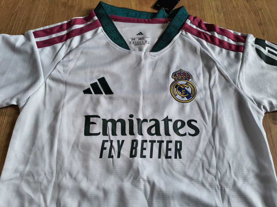 Nowość strój dziecięcy Adidas Real Madryt 2026/27 Mbappe 10 roz. na 145-155 cm
