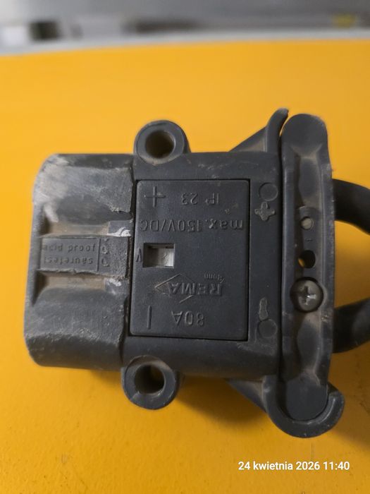 Prostownik Tebetron myjka wózek 24V 35A