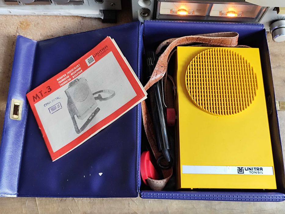 megafon Unitra Tonsil MT-3 1973r.