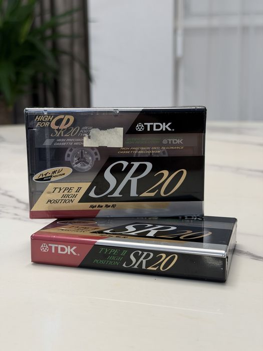 TDK SR20 — рідкісна японська аудіокасета Type II