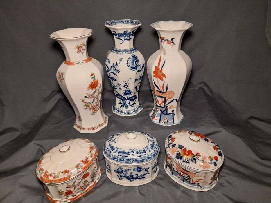 Jarras Tomé Vista Alegre - Margão, Magnólia, Allegro e Imari