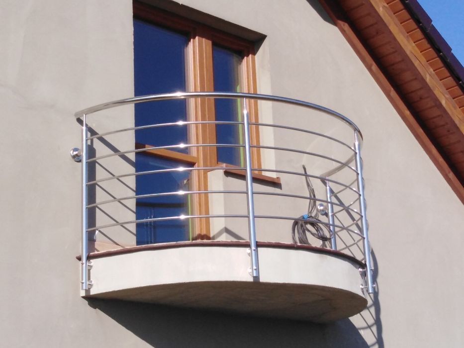 Balustrady nierdzewne