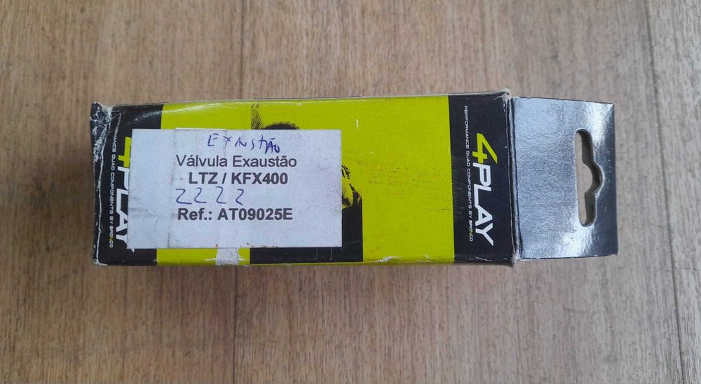 VÁLVULA EXAUSTÃO 4PLAY SUZUKI LTZ/KAWASAKI KFX400
