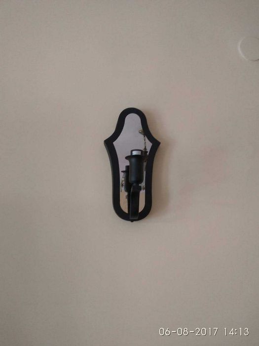 Kinkiet wewnętrzny czarny NOWY Latina LP-10331/1W