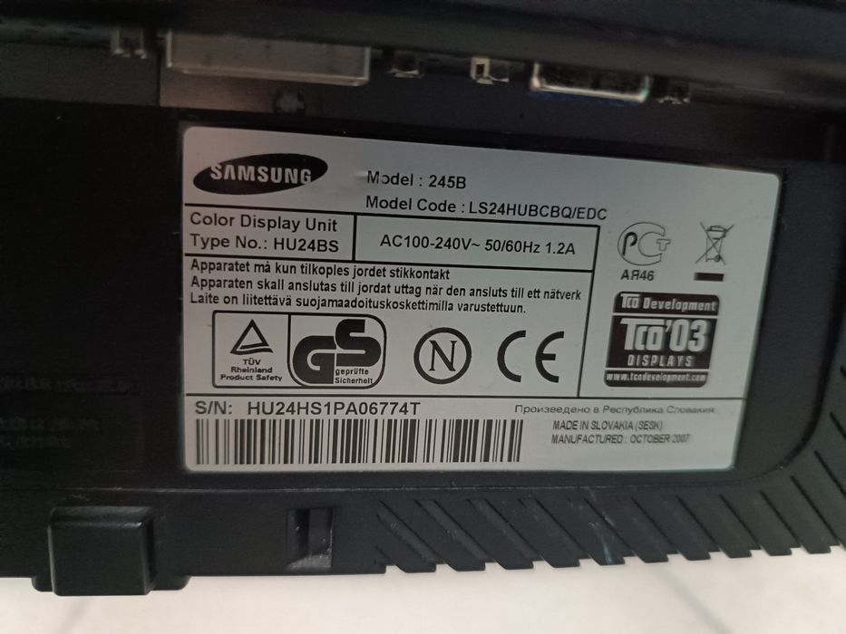 Монітор Samsung 245b