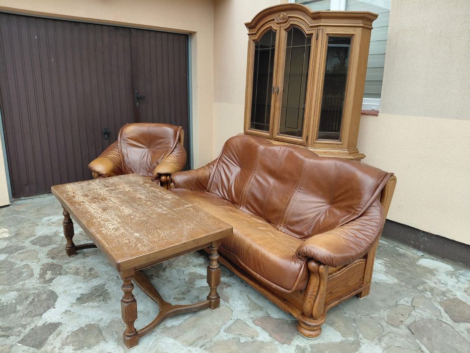 Meble dębowe komplet