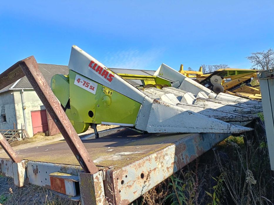 Przystawka Claas 4-75Sl, heder lexion