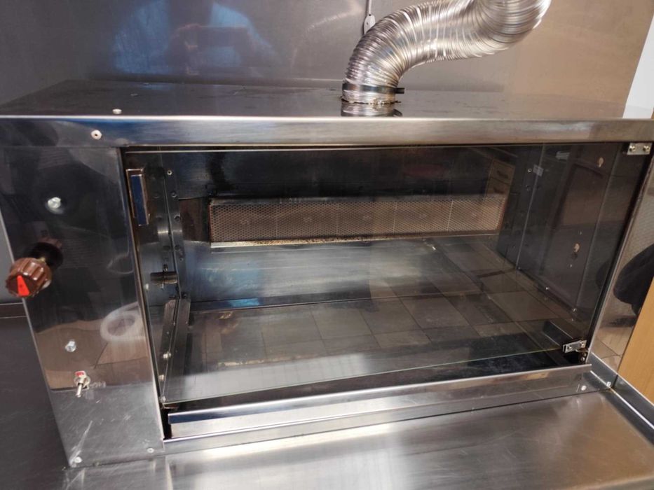 Rożen na 10 kurczaków na Gaz