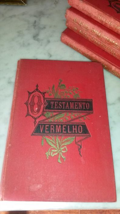 Coleção de livros Testamento Vermelho