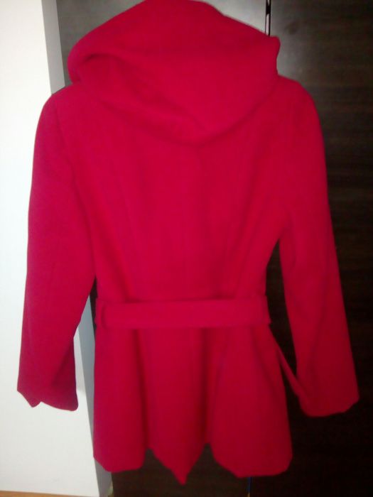 Plaszcz 36 Szulista czerwony