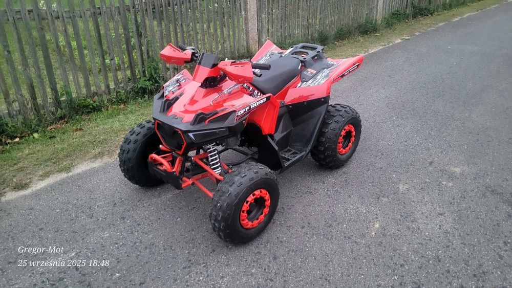 Nowe markowe quady 125cc z wstecznym najtaniej w POLSCE  RATY NA DOWÓD