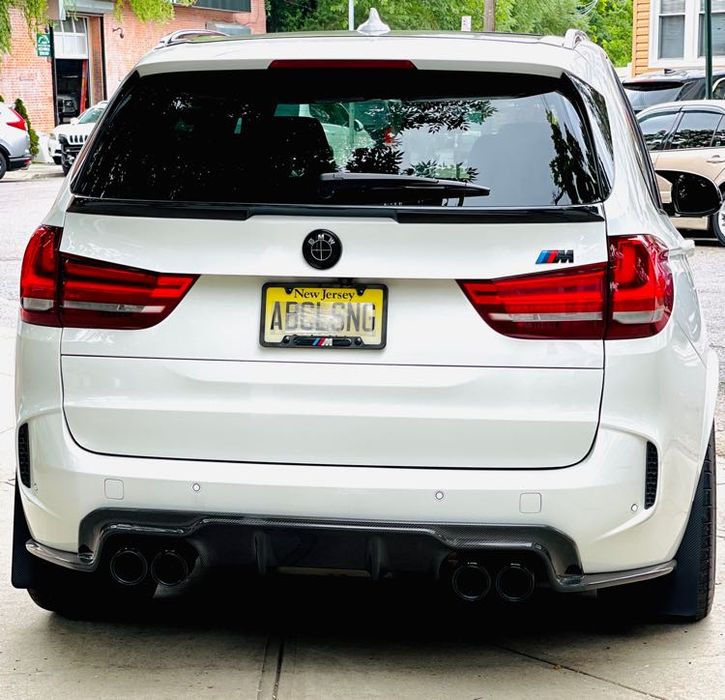 Спойлер BMW X5 F15 бленда бмв х5 накладка на багажник ляду ф15