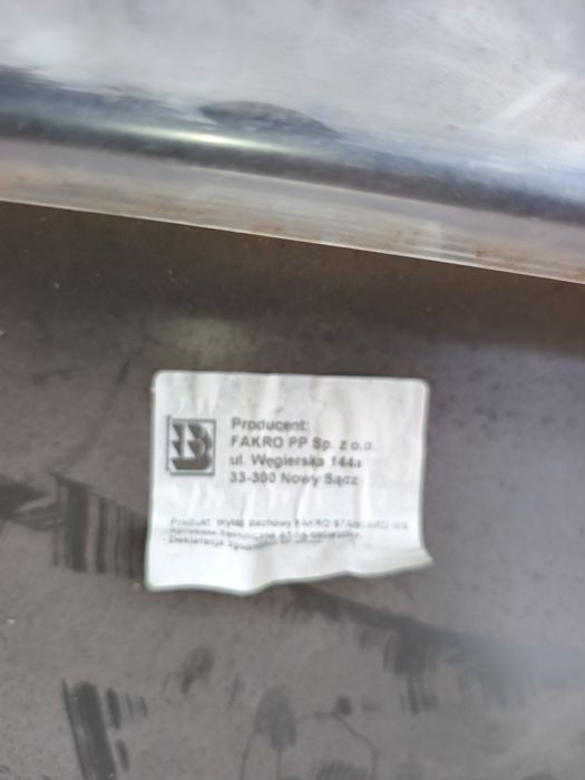 Wyłaz dachowy Sprzedam