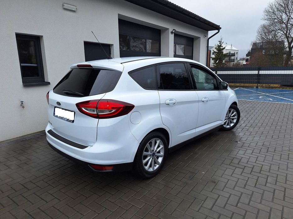 Ford C-MAX LIFT 2015r. 1.5TDCI Klimatyzacja, Alu 16", SERWIS, ŚLICZNY!