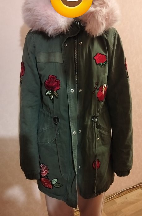 Зимова парка на ріст 164