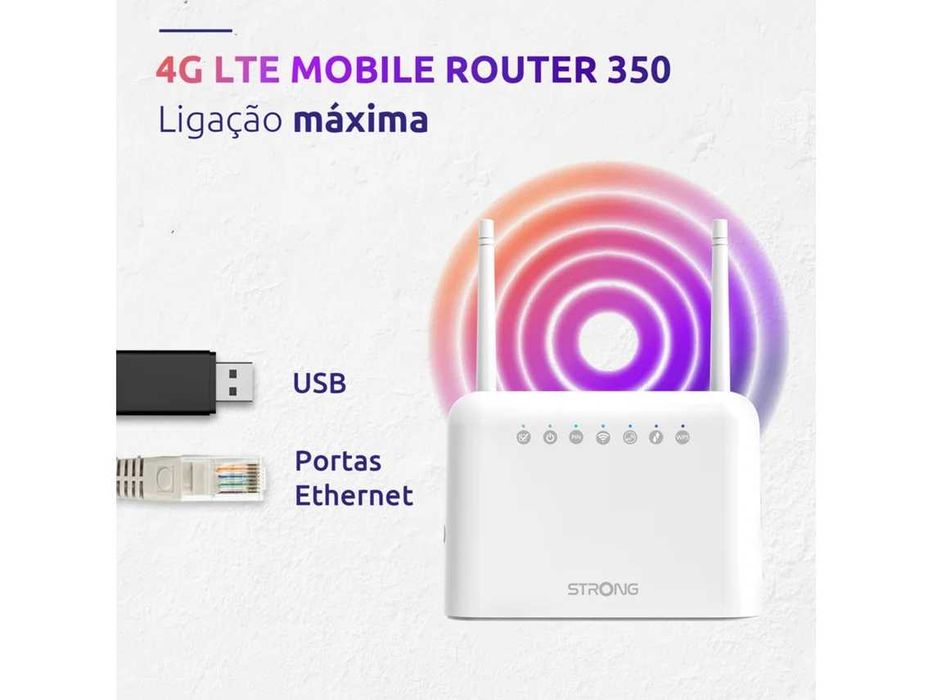 Router Strong LTE 4G com pouco uso e garantia