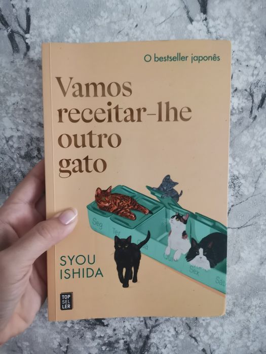 Livro Vamos Receitar-lhe Outro Gato de Syou Ishida - Best Seller Japonês
