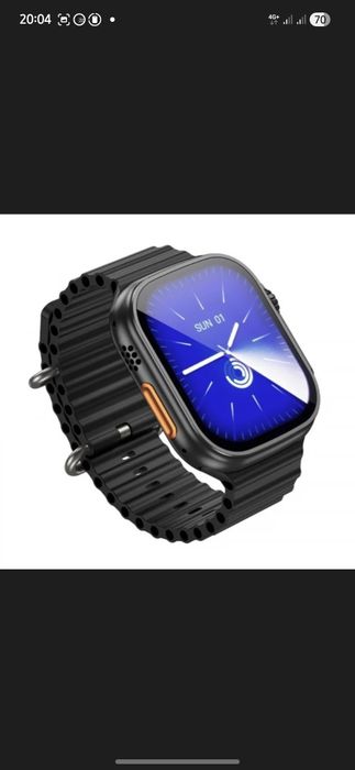Смарт-годинник hoco gy12 ultra49mm,  amolet экран 410×509