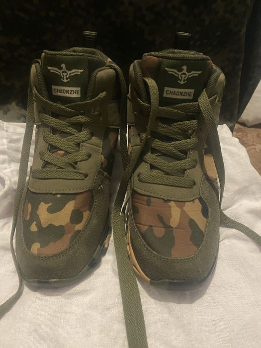 ботинки Chaonzhe с камуфляжным рисунком