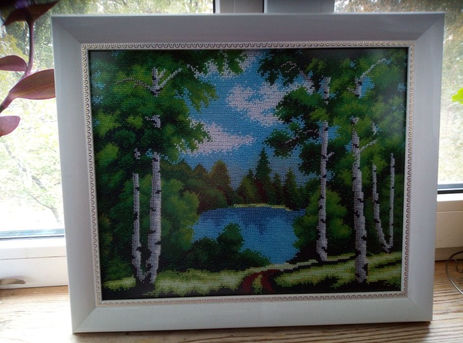 Картина чешским бисером