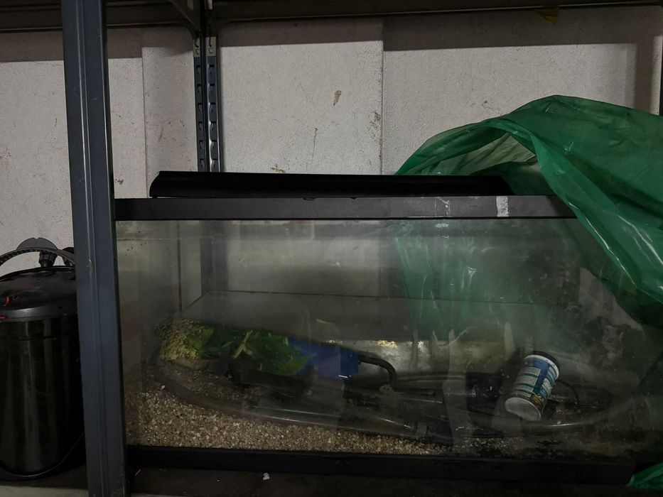 Aquário vidro e motor