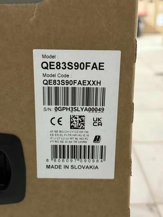 Телевізор Samsung OLED 48S90F, 55S90F, 65S90F, 77S90F, 83S90F (2025)