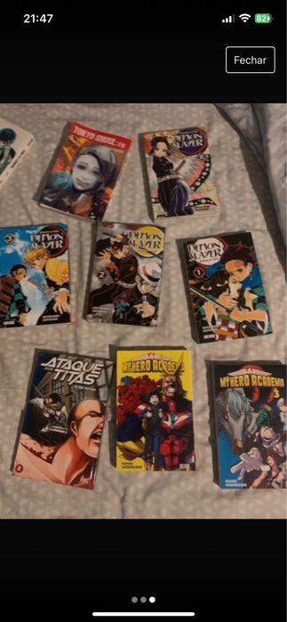 Mangas banda desenhada anime