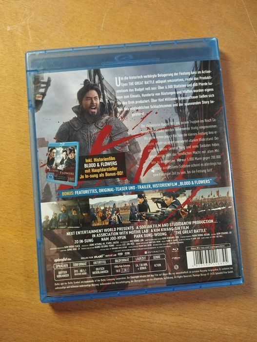 Blu-Ray - The Great Battle / Blood & Flowers