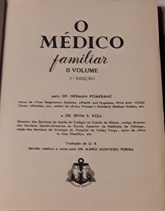 Colecção O Médico Familiar - 3 volumes