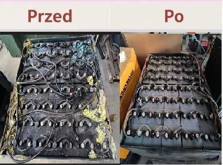 Serwis akumulatorów trakcyjnych baterii wózków widłowych 24V 48V 80V