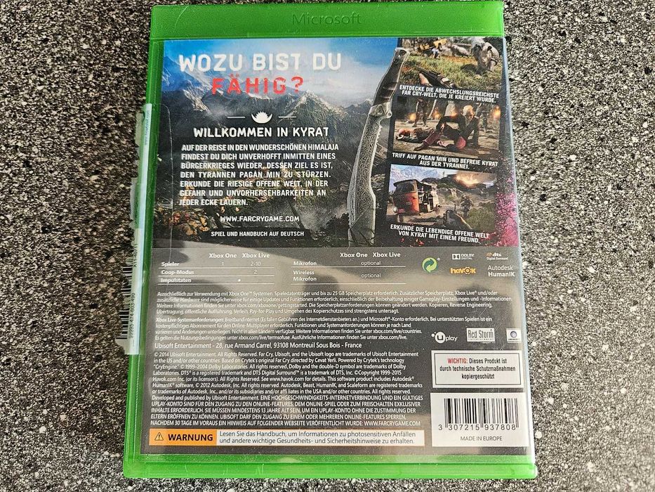 Gra Farcry 4 na Xbox One Series