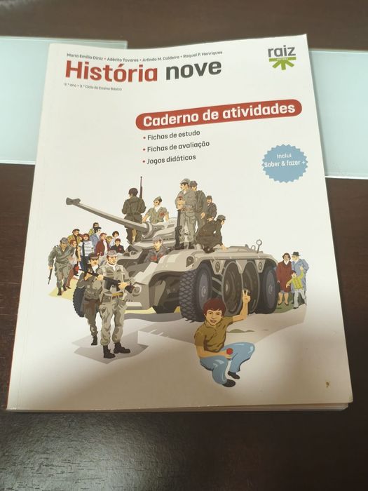 História nove caderno de atividades 9 ano raiz editorial