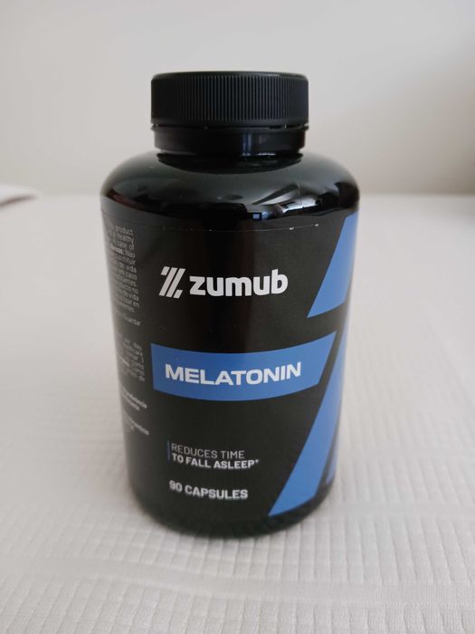 Melatonina ZUMUB 90 cápsulas NOVO SELADO