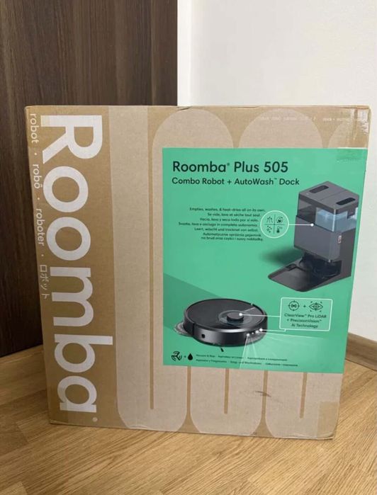iRobot Roomba Plus 505 Combo Black