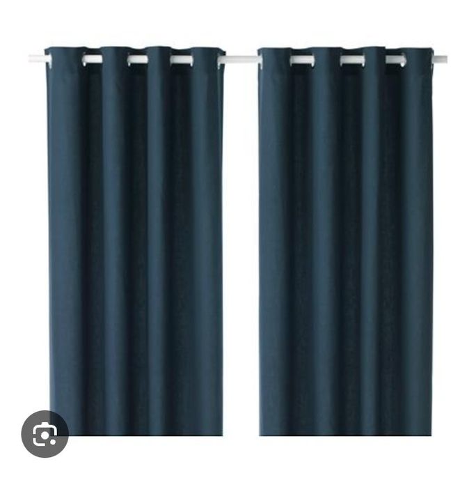 Ikea zasłony na przelotkach 145/250