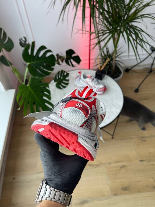 Buty Balenciaga 3XL White Red damskie trampki sneakersy tenisowki