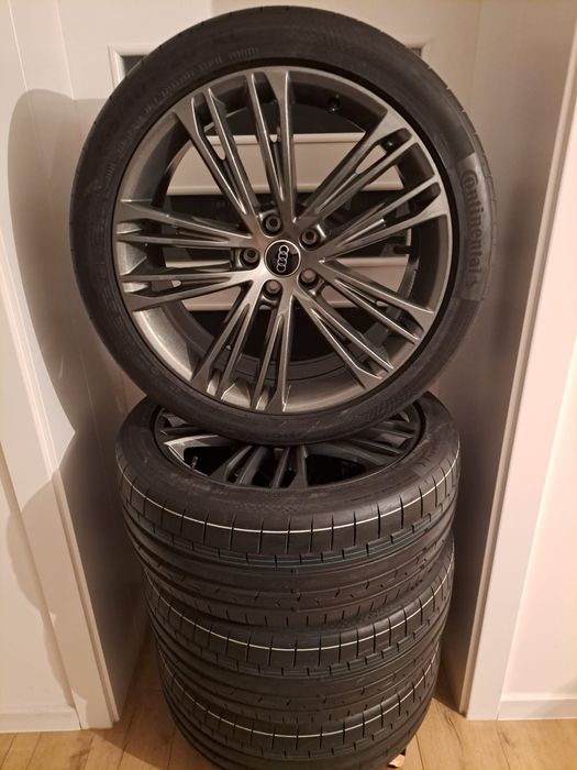 Felgi 20 Koła Audi A7 C8 4K8 4K ET30 8,5J 5x112 CONTINENTAL NOWE 2024r