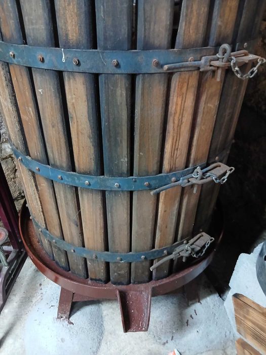 Prensa manual para vinho