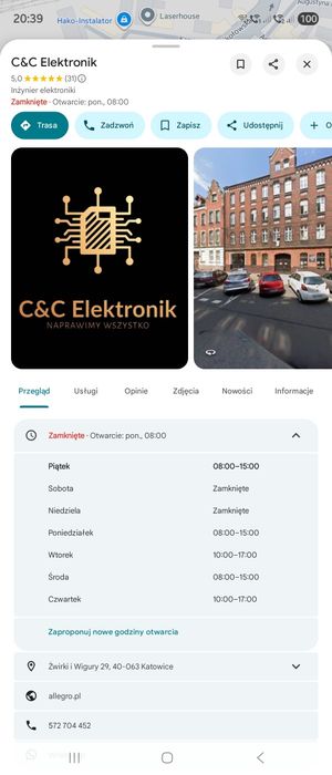 C&C Elektronik! Serwis elektroniki!