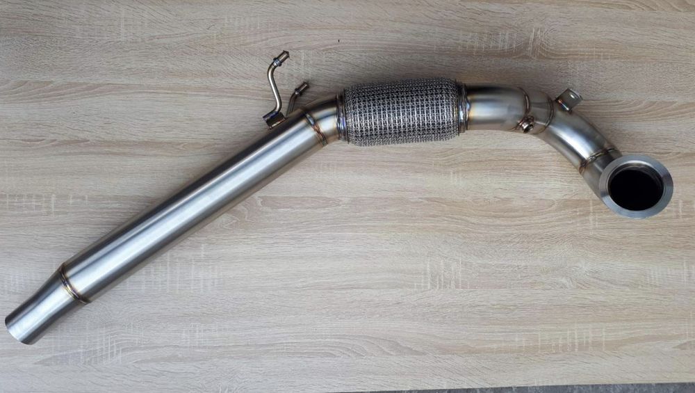 Даунпайп VW Гольф 7, 7R, Ауди А3 8V Downpipe VW Golf 7 HEAT Shield