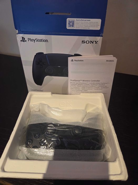 DualSense Preto midnight, sem uso